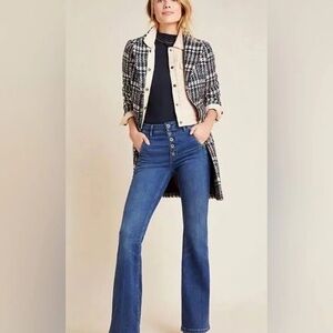 Anthropologie Pilcro Indigo Flare Jeans